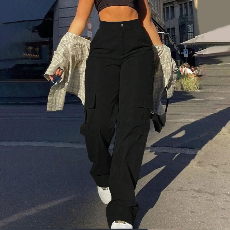 Rivière d’Or – High-Waist Cargo Broek Dames