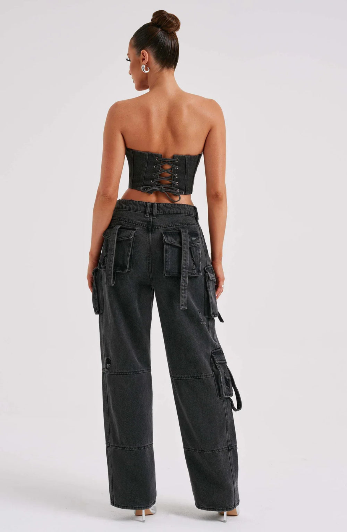 Rivière d’Or Calla – Denim Dames Set – Trendy Streetwear Silhouet