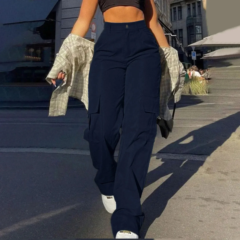 Rivière d’Or – High-Waist Cargo Broek Dames