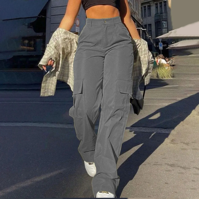 Rivière d’Or – High-Waist Cargo Broek Dames