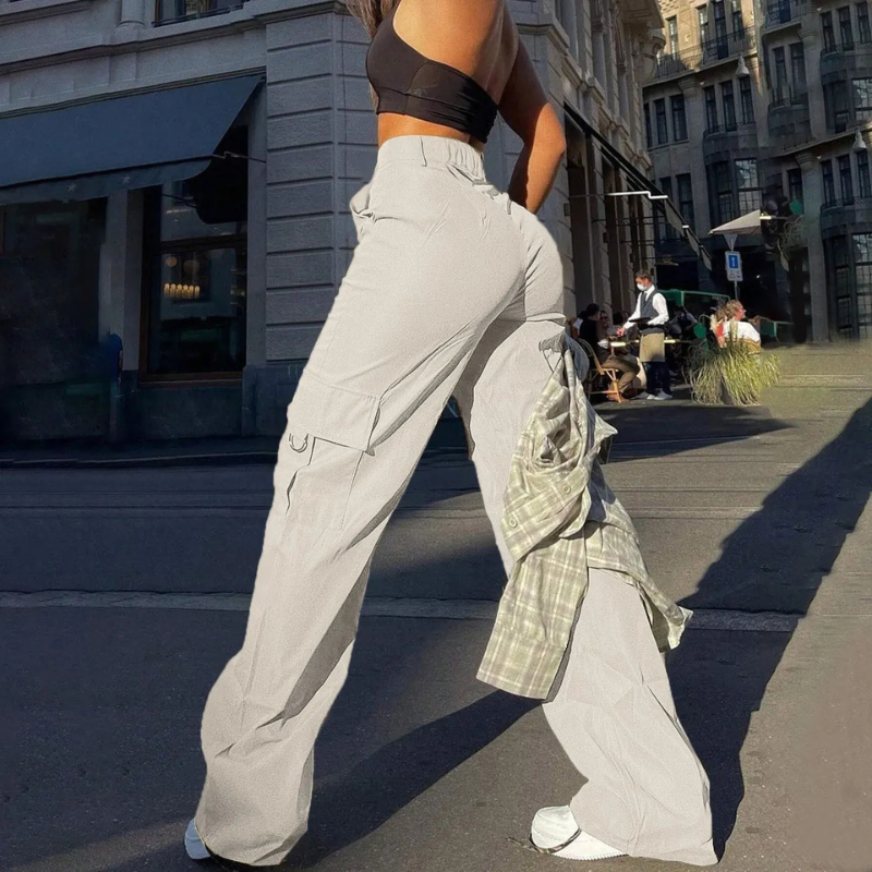 Rivière d’Or – High-Waist Cargo Broek Dames