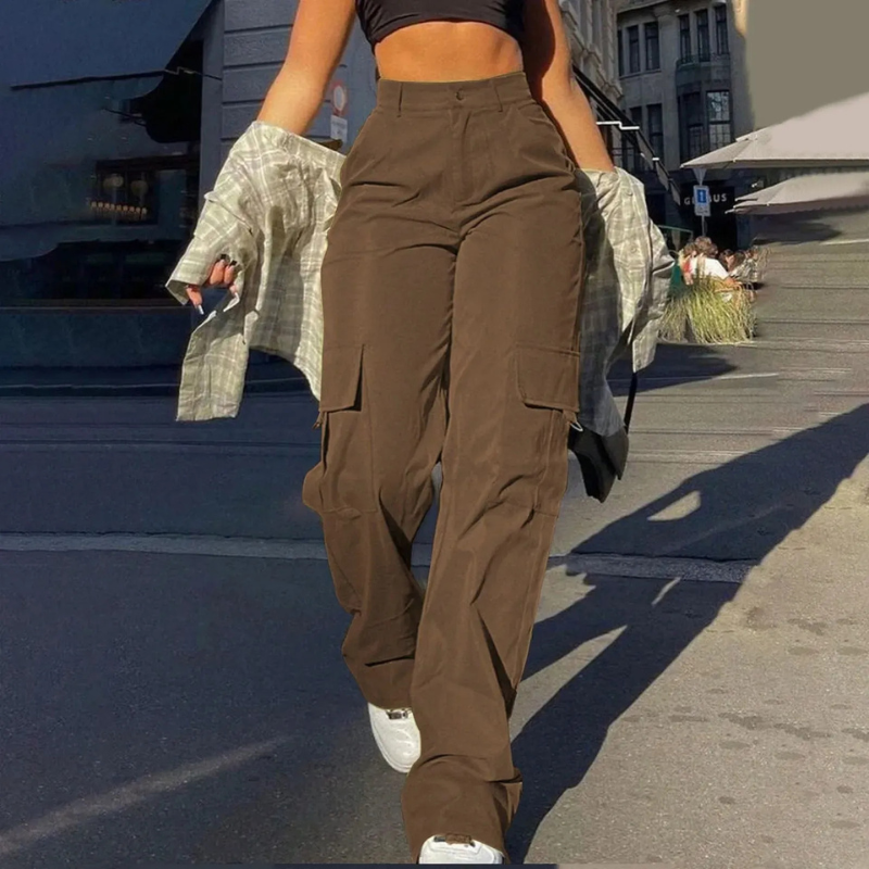 Rivière d’Or – High-Waist Cargo Broek Dames