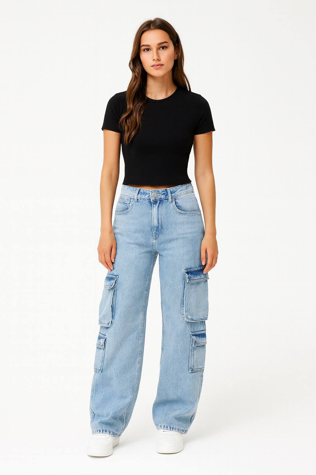 Rivière d’Or Anmol – Unisex Cargo Jeans – Baggy Fit & Wijde Spijkerbroek