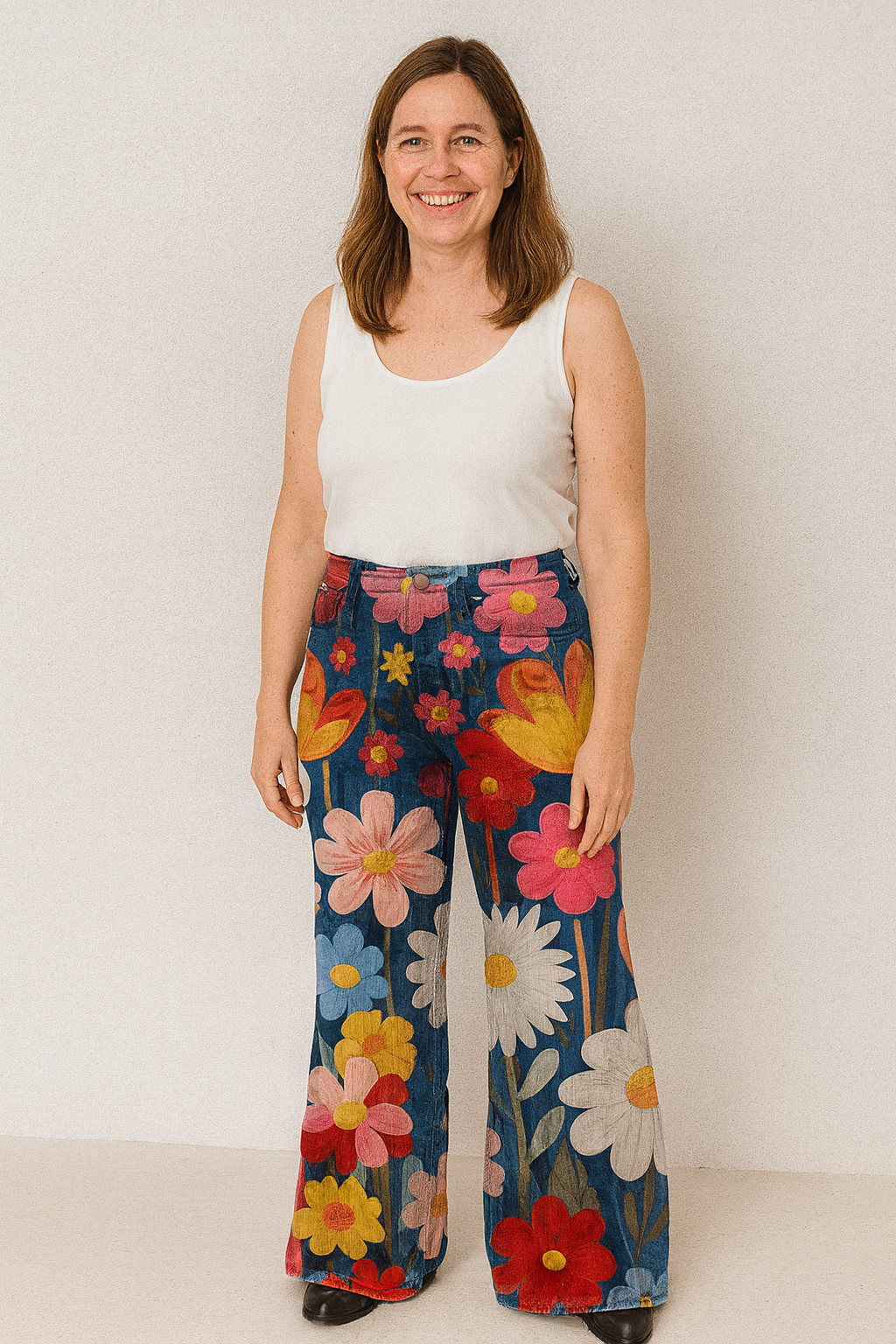 Rivière d’Or – Dames Flared Jeans – Retro & Iconische Stijl