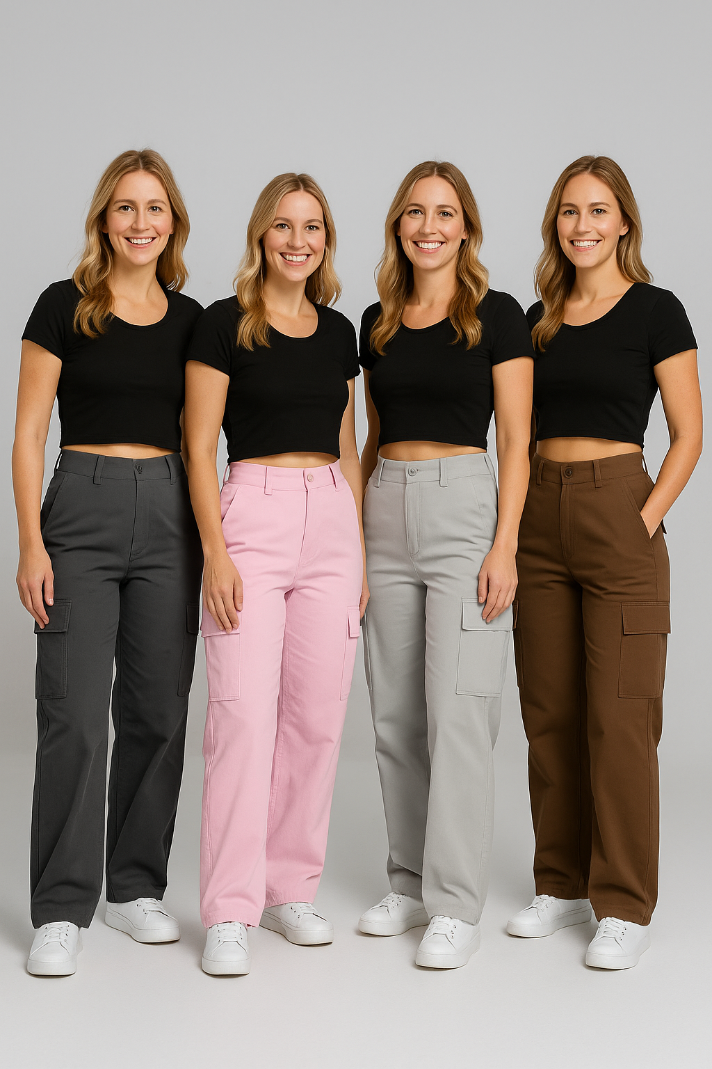 Rivière d’Or – High-Waist Cargo Broek Dames