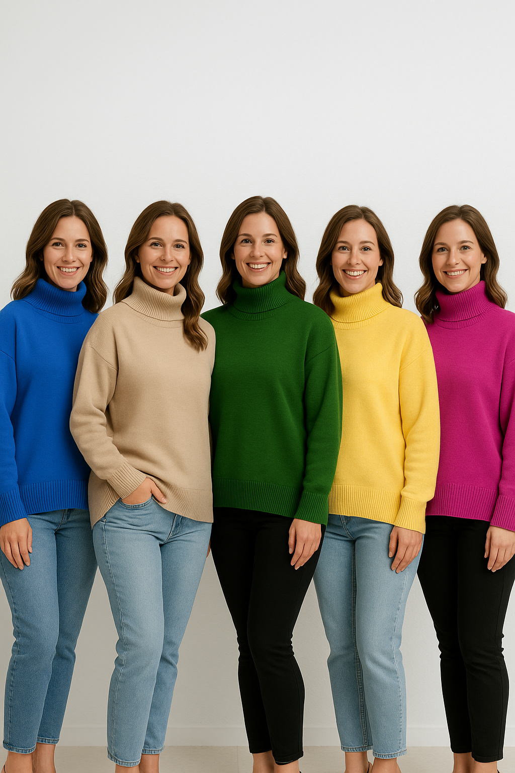 Rivière d’Or Dames Coltrui – Oversized Pasvorm – Ribboorden – Zachte Gebreide Stof