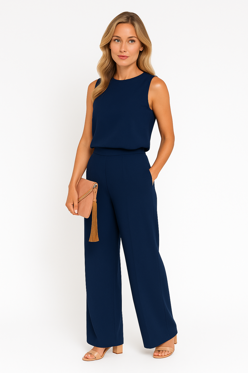 Rivière d’Or Jumpsuit – Minimalistische Top – Dames