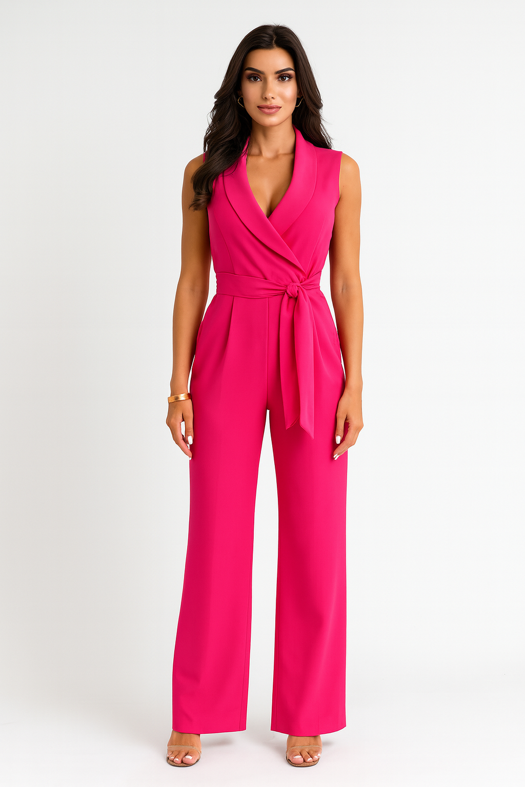 Rivière d’Or Jumpsuit – V-hals Wikkel – Dames
