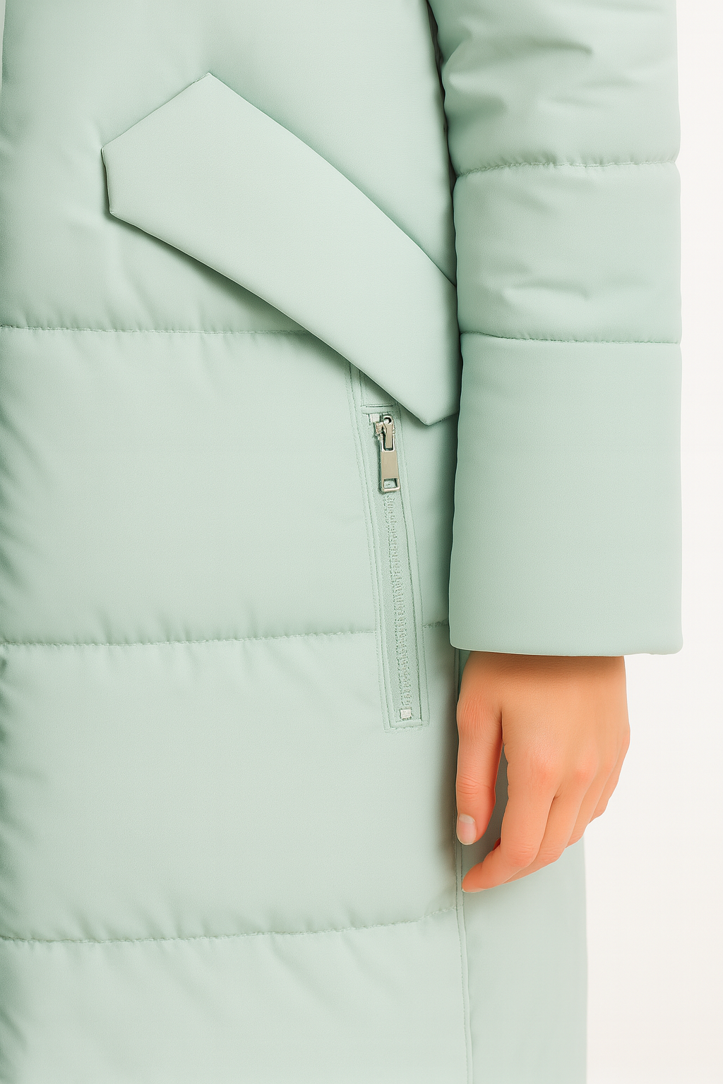 Rivière d’Or Gewatteerde Jas – Oversized Volledig Lang – Capuchon Warm Gevoerd – Dames