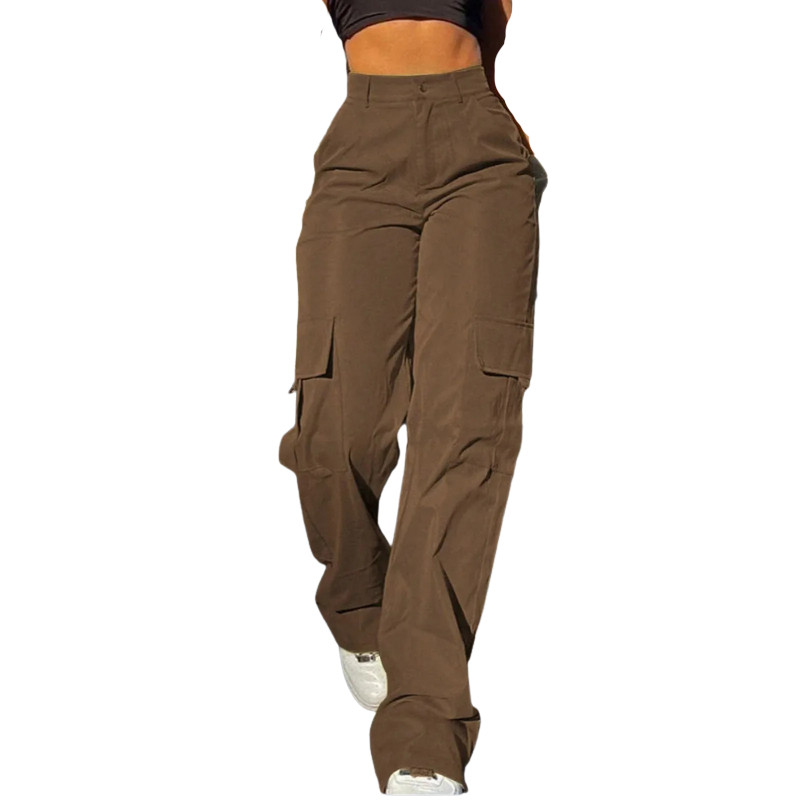 Rivière d’Or – High-Waist Cargo Broek Dames