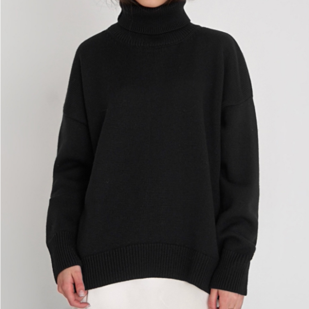 Rivière d’Or Dames Coltrui – Oversized Pasvorm – Ribboorden – Zachte Gebreide Stof