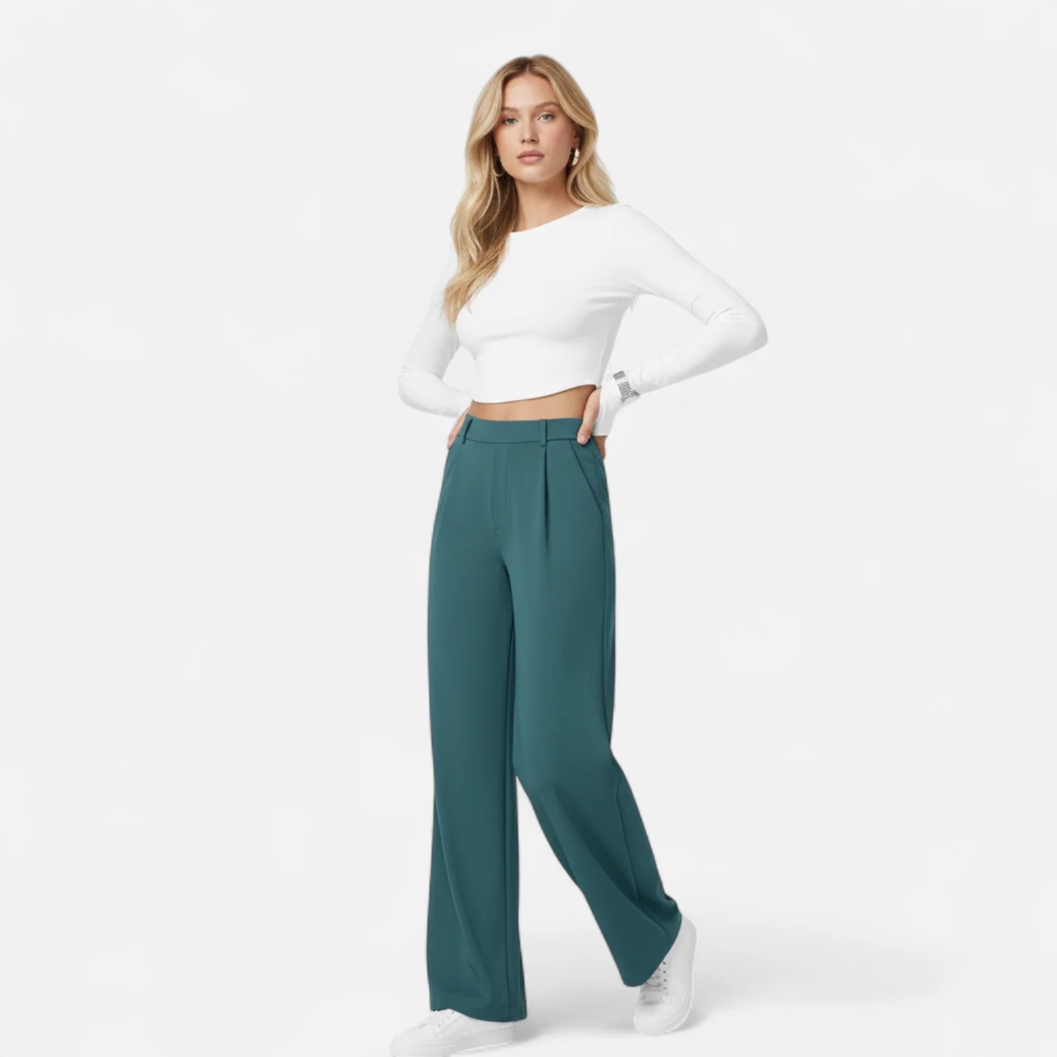 Rivière d’Or Sorata – Dames Pantalon – Getailleerd & Rechte Pasvorm