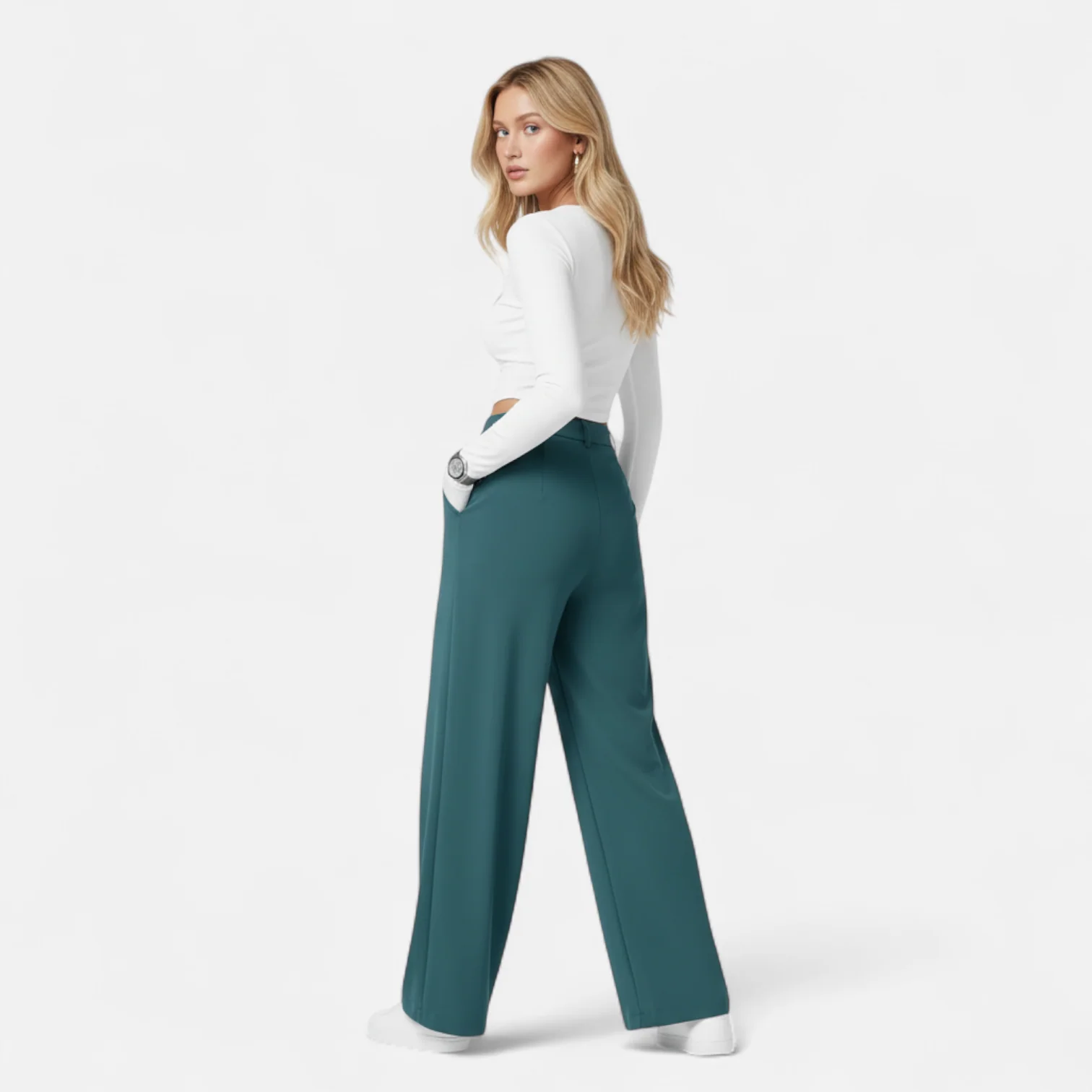 Rivière d’Or Sorata – Dames Pantalon – Getailleerd & Rechte Pasvorm